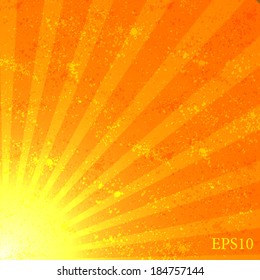 grunge sunrise colorful background