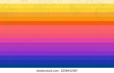 Grunge Sunset of Summer art line template background vector design.