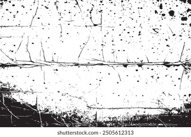  Grunge Surface with Dust, Scratches, and Cracks - Textured Background