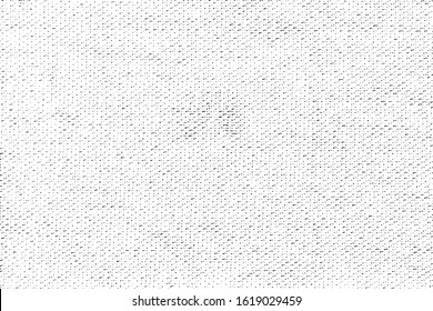 Grunge surface texture with small dots. Abstract background with irregular, disordered dots, small specks, and graininess. Vector illustration. Overlay template.