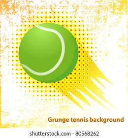 grunge tennis design