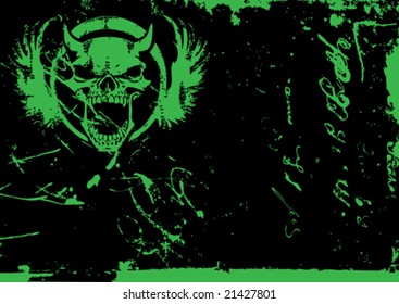 grunge terror vector