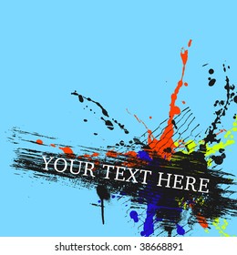 grunge text background 3