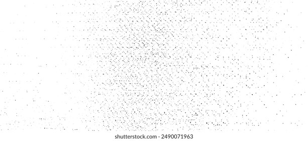 Grunge textile texture. Gritty photocopy fabric overlay background. Distress noise surface with dust, sand, particles, specks, speckles. Rough dirty cloth material backdrop. Vector