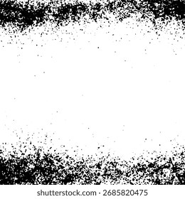 Textura del grunge, fondo abstracto de la pared de hormigón vieja. Textura grunge, vieja, detallada, negra. Vector de fondo.