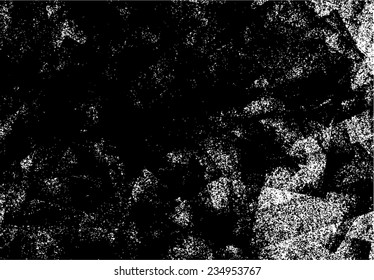 Grunge texture - abstract black stock vector template - easy to use