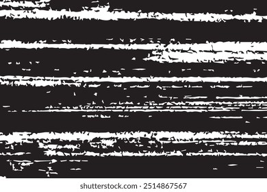 Grunge texture. Abstract black and white vector background. Monochrome vintage surface with dirty pattern in cracks, spots, dots. EPS10. 