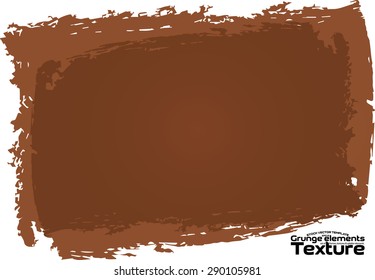 Grunge texture - abstract isolated stock vector template - easy to use