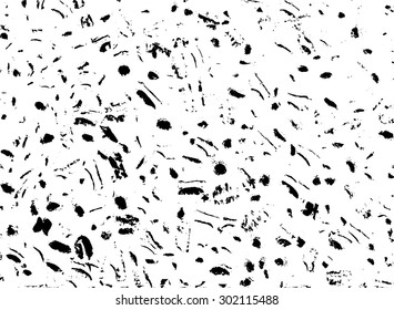 Grunge texture - abstract isolated stock vector template - easy to use