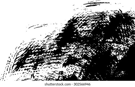 Grunge texture - abstract isolated stock vector template - easy to use
