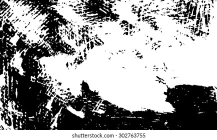 Grunge texture - abstract isolated stock vector template - easy to use