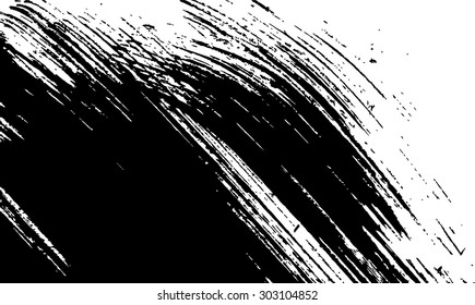 Grunge texture - abstract isolated stock vector template - easy to use