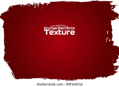 Grunge texture - abstract isolated stock vector template - easy to use