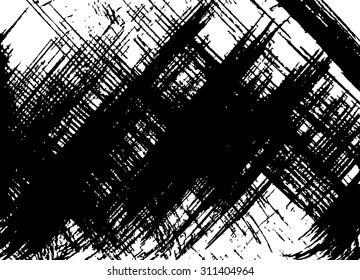 Grunge texture - abstract isolated stock vector template - easy to use