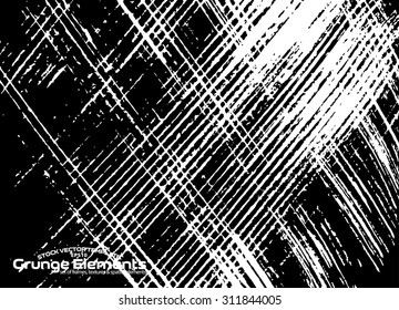 Grunge texture - abstract isolated stock vector template - easy to use
