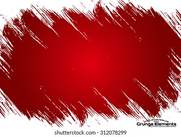 Grunge texture - abstract isolated stock vector template - easy to use