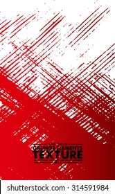 Grunge texture - abstract isolated stock vector template - easy to use
