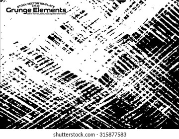 Grunge texture - abstract isolated stock vector template - easy to use
