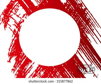 Grunge texture - abstract isolated stock vector template - easy to use