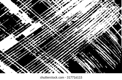Grunge texture - abstract isolated stock vector template - easy to use