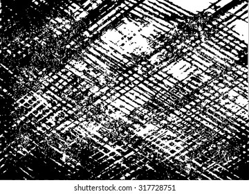 Grunge texture - abstract isolated stock vector template - easy to use