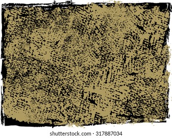 Grunge texture - abstract isolated stock vector template - easy to use