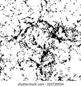 Grunge texture - abstract isolated stock vector template - easy to use