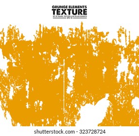 Grunge texture - abstract isolated stock vector template - easy to use