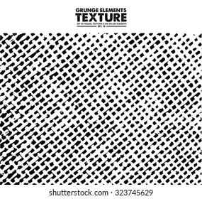Grunge texture - abstract isolated stock vector template - easy to use