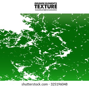 Grunge texture - abstract isolated stock vector template - easy to use