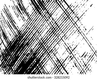 Grunge texture - abstract isolated stock vector template - easy to use