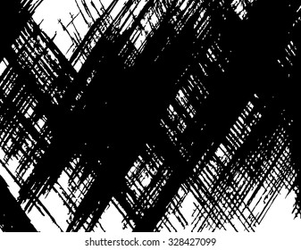 Grunge texture - abstract isolated stock vector template - easy to use