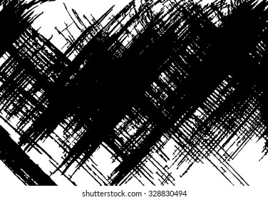 Grunge texture - abstract isolated stock vector template - easy to use