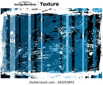 Grunge texture - abstract isolated stock vector template - easy to use