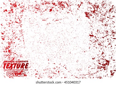 Grunge texture - abstract isolated stock vector template - easy to use

