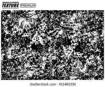 Grunge texture - abstract isolated stock vector template - easy to use
