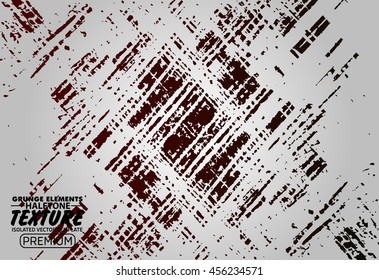 Grunge texture - abstract isolated stock vector template - easy to use
