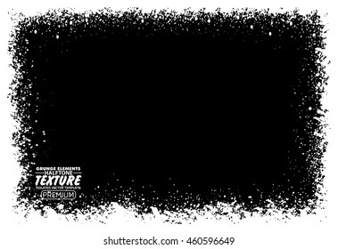 Grunge texture - abstract isolated stock vector template - easy to use

