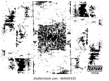 Grunge texture - abstract isolated stock vector template