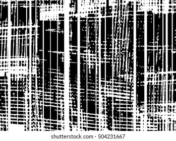 Grunge texture - abstract isolated stock vector template