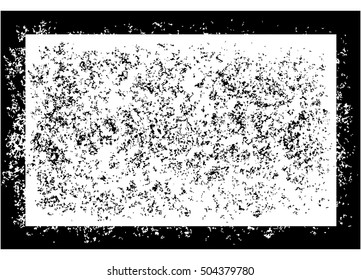 Grunge texture - abstract isolated stock vector template