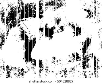 Grunge texture - abstract isolated stock vector template