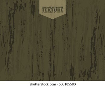 Grunge texture - abstract isolated stock vector template - easy to use
