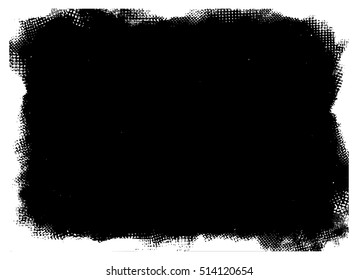 Grunge texture - abstract isolated stock vector template - easy to use
