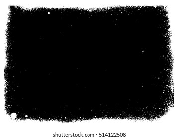 Grunge texture - abstract isolated stock vector template - easy to use
