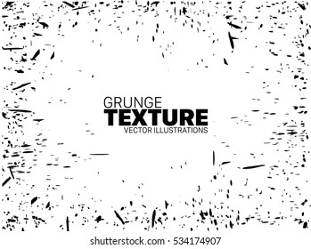 Grunge texture - abstract isolated stock vector template - easy to use
