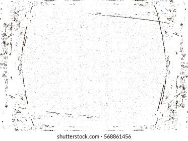 Grunge texture - abstract isolated stock vector template - easy to use