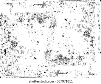 Grunge texture - abstract isolated stock vector template - easy to use
