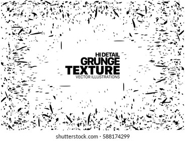 Grunge texture - abstract isolated stock vector template - easy to use
