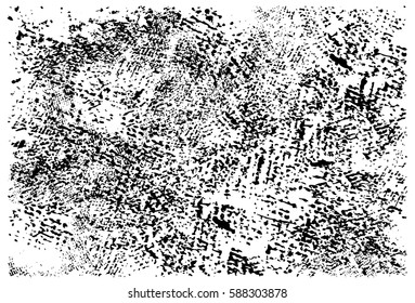 Grunge texture - abstract isolated stock vector template - easy to use